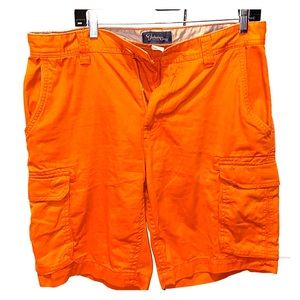 St. John’s Bay Cargo vintage Orange shorts size 32